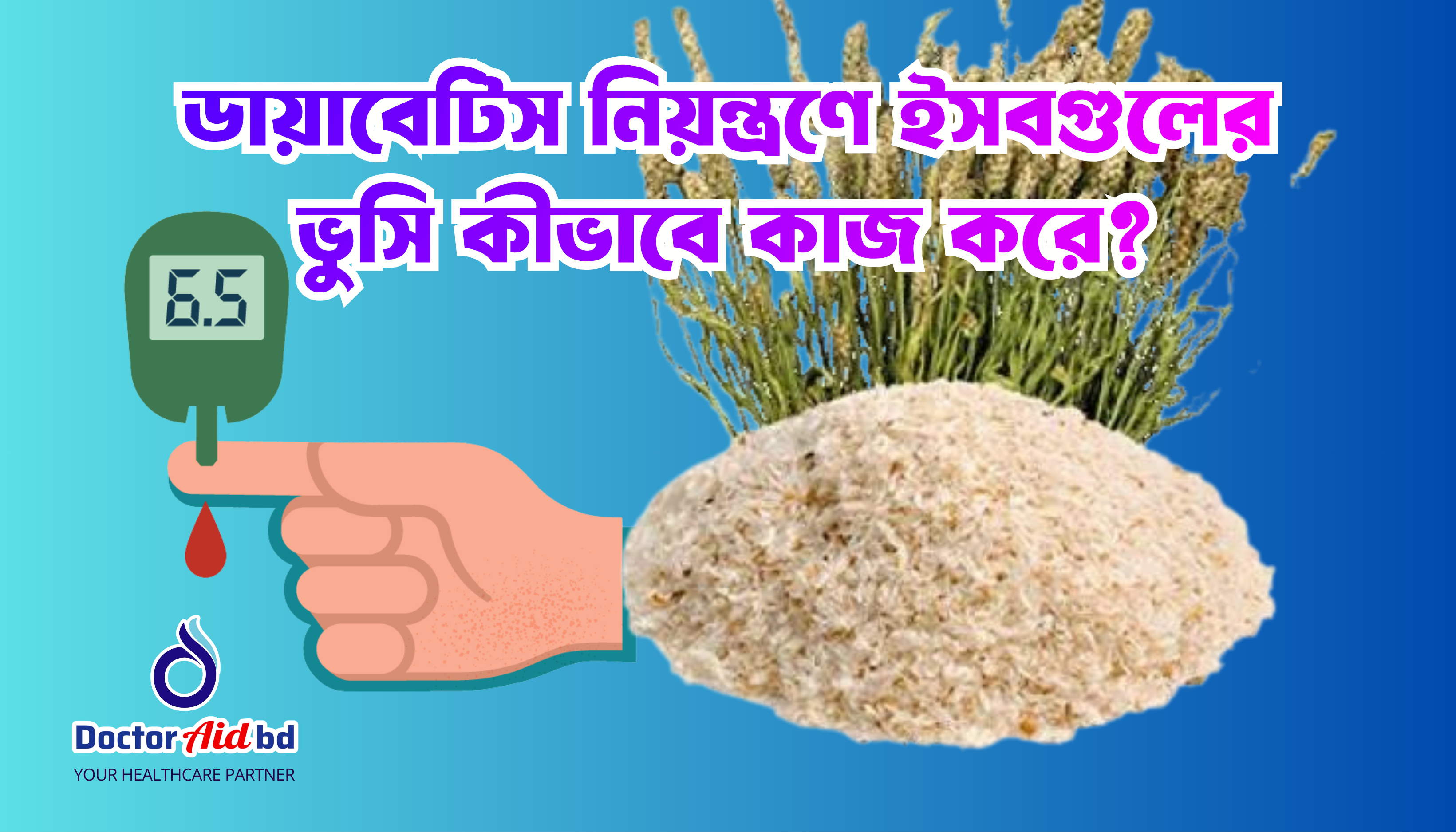 ডায়াবেটিস নিয়ন্ত্রণে ইসবগুলের ভুসি কিভাবে কাজ করে?